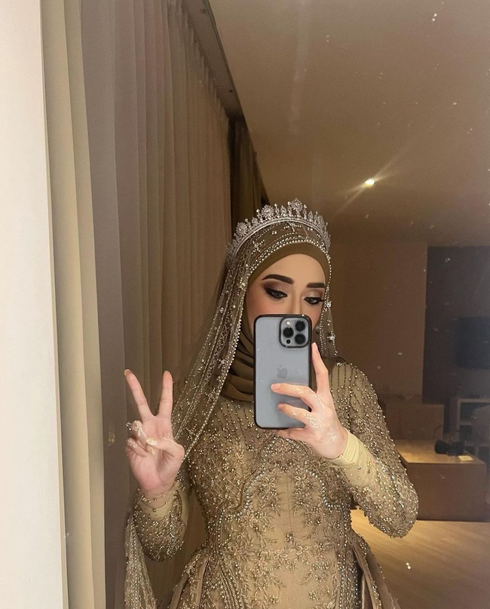 resepsi pernikahan Tengku Syaira Anataya © 2023 brilio.net