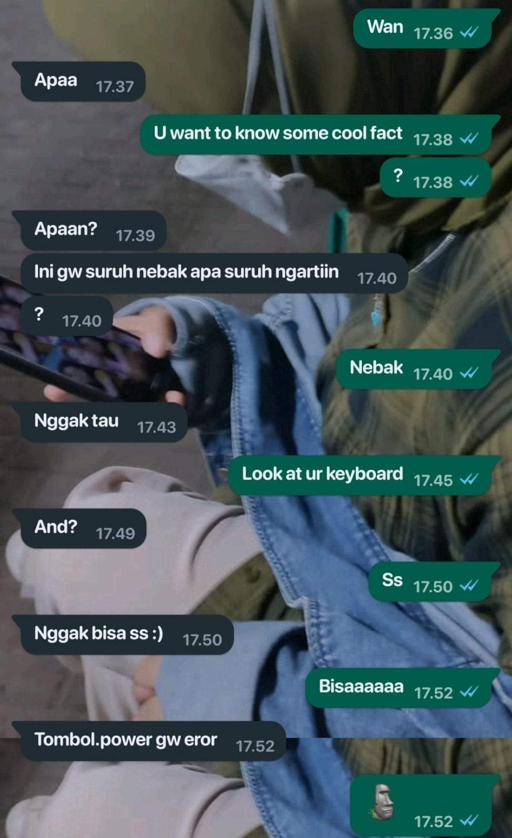 Chat pasangan bertele-tele endingnya bikin emosi Berbagai sumber Chat pasangan bertele-tele endingnya bikin emosi Berbagai sumber