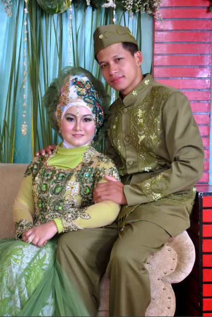 pengantin hijab jadul © TikTok