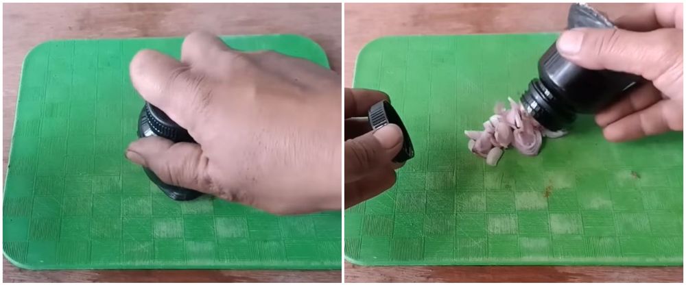 Cara unik bikin pengiris bawang merah dari botol bekas, awet dan aman dipakai