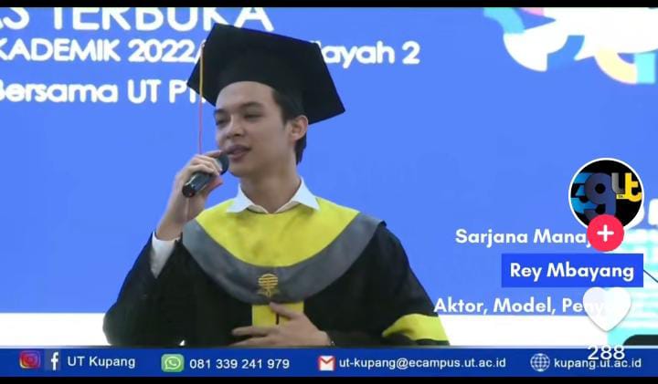rey mbayang wisuda © 2023 brilio.net