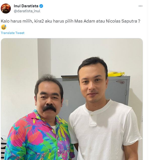nicholas saputra dan adam suseno © 2023 brilio.net