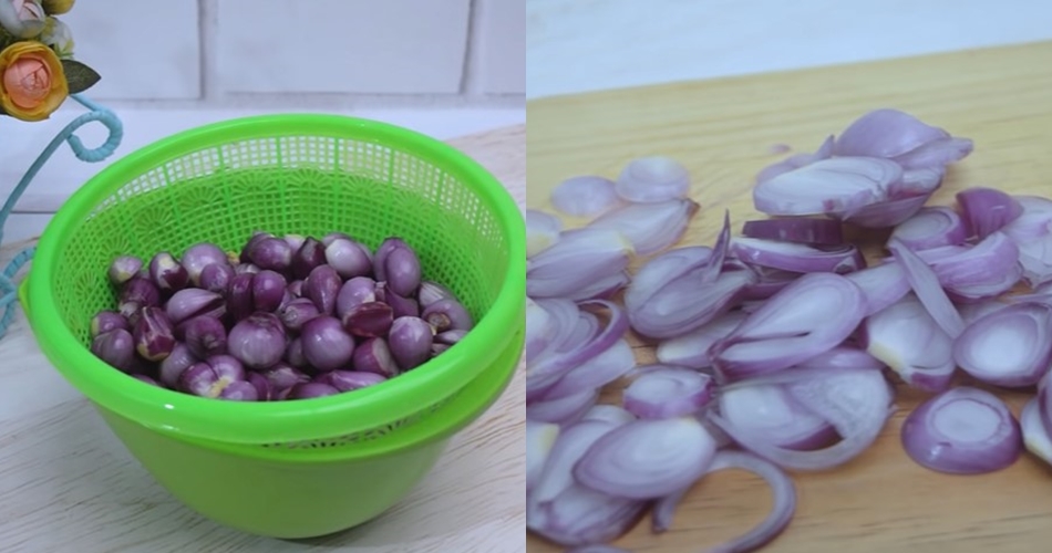 Tanpa ditambah tepung, ini trik goreng bawang merah agar renyah, tak menyerap minyak, dan tidak gosong