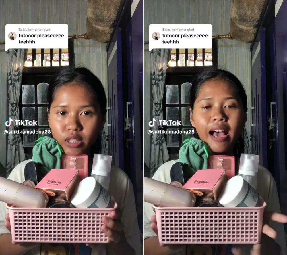 pengantin mirip syahnaz © TikTok