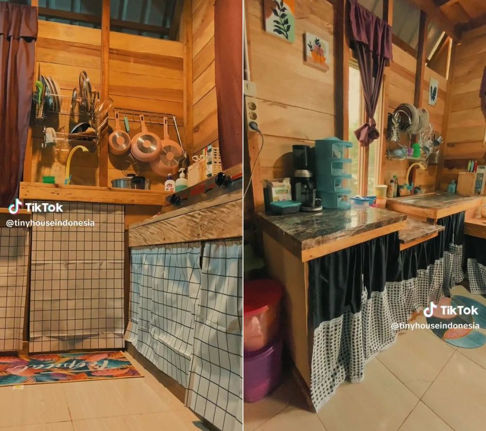 rumah mungil bak vila © TikTok rumah mungil bak vila © TikTok