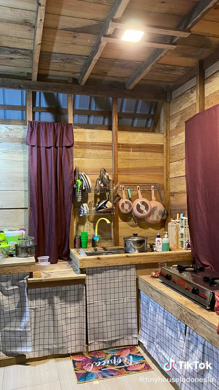 rumah mungil bak vila © TikTok rumah mungil bak vila © TikTok
