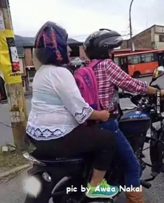 akibat buru buru kocak © berbagai sumber