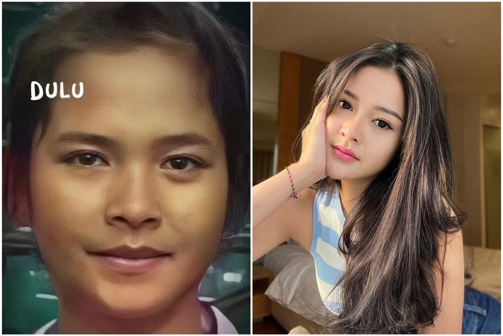 potret dulu dan kini istri pedangdut © instagram potret dulu dan kini istri pedangdut © instagram