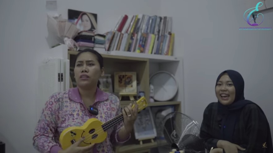 rumah gedongan Selfi LIDA © YouTube rumah gedongan Selfi LIDA © YouTube