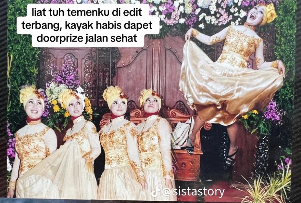 potret lawas wanita jadi penerima tamu ini bikin nggak bisa tahan tawa © berbagai sumber