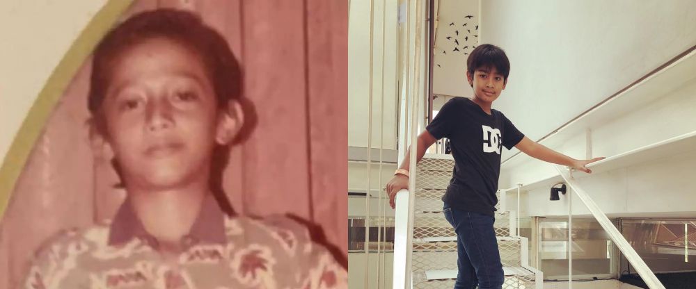 potret masa kecil pelawak dan anaknya ini mirip © berbagai sumber potret masa kecil pelawak dan anaknya ini mirip © berbagai sumber