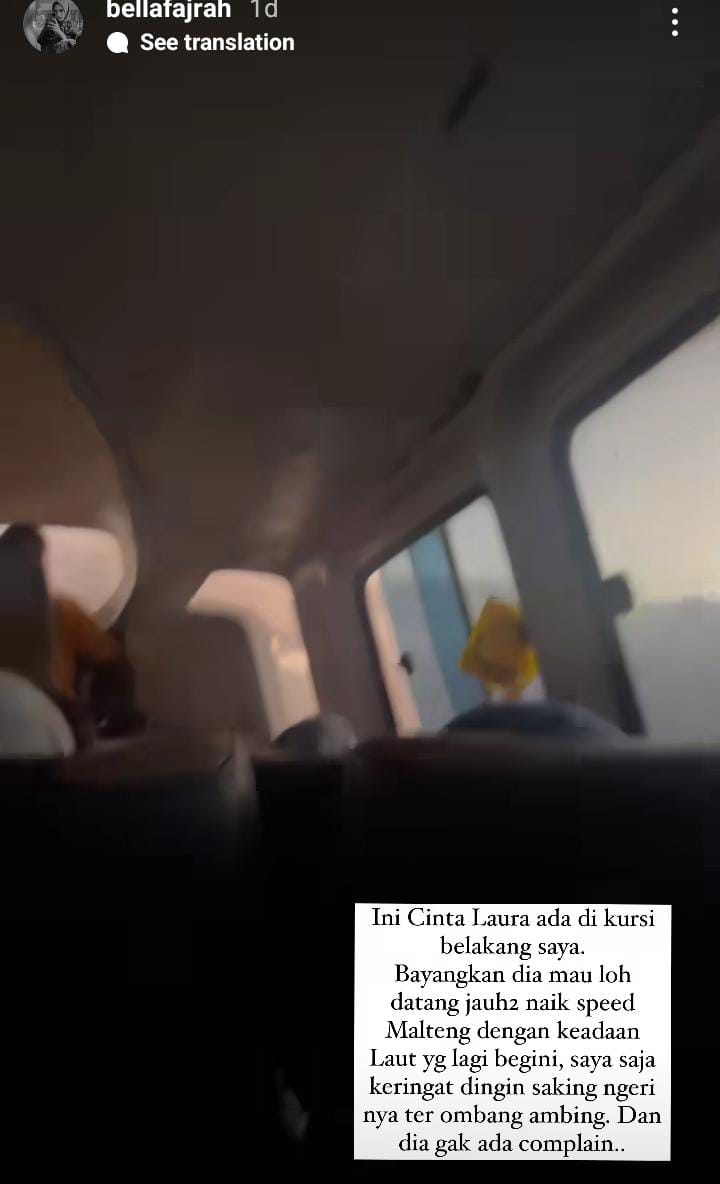 cinta laura di maluku © 2023 brilio.net