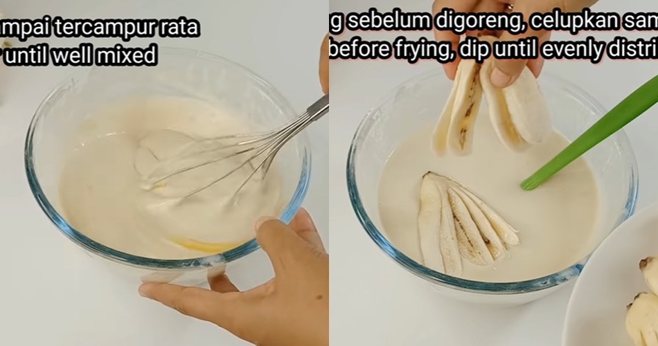 Jangan cuma pakai baking soda, ini trik bikin adonan pisang goreng agar renyah dan keriting
