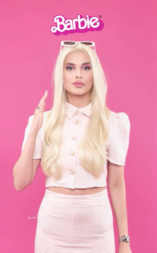 gaya seleb ikutan tren dandan barbie Instagram