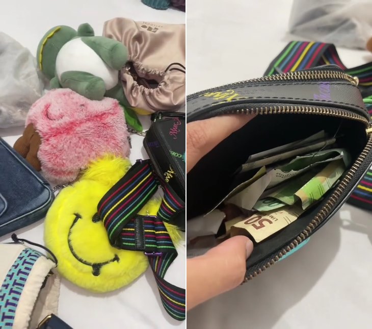 nemu duit di tas © TikTok nemu duit di tas © TikTok