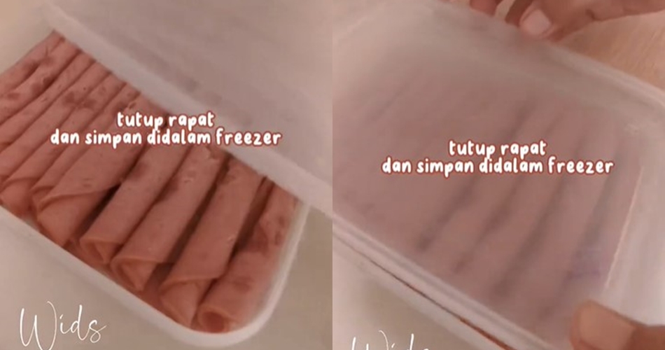 Tak perlu alas plastik, begini cara menyimpan smoked beef di freezer agar mudah diambil