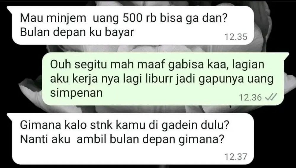 Akibat nggak pilih-pilih teman Berbagai sumber
