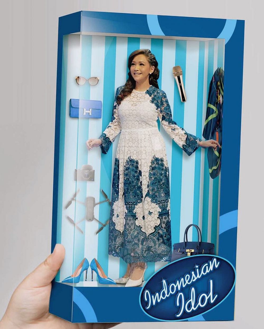 potret seleb diabadikan dalam bentuk boneka barbie © berbagai sumber