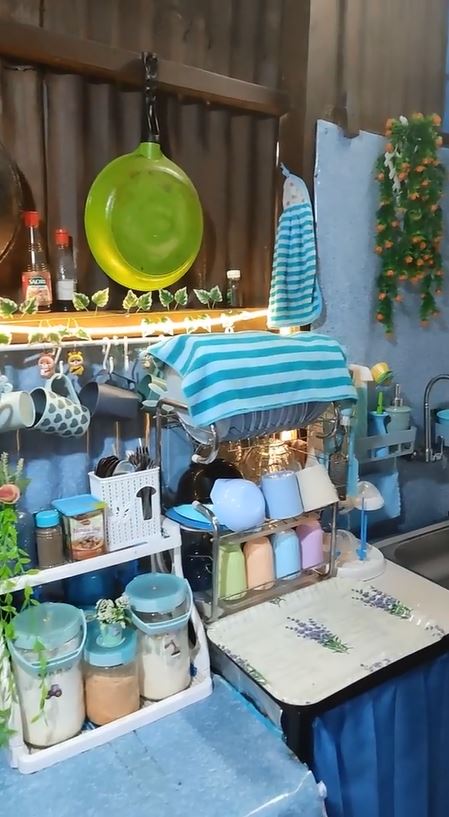 dapur apik meski bukan rumah mewah © TikTok dapur apik meski bukan rumah mewah © TikTok