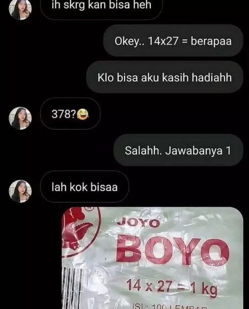 Chat lucu ngajak teman tebak-tebakan Berbagai sumber