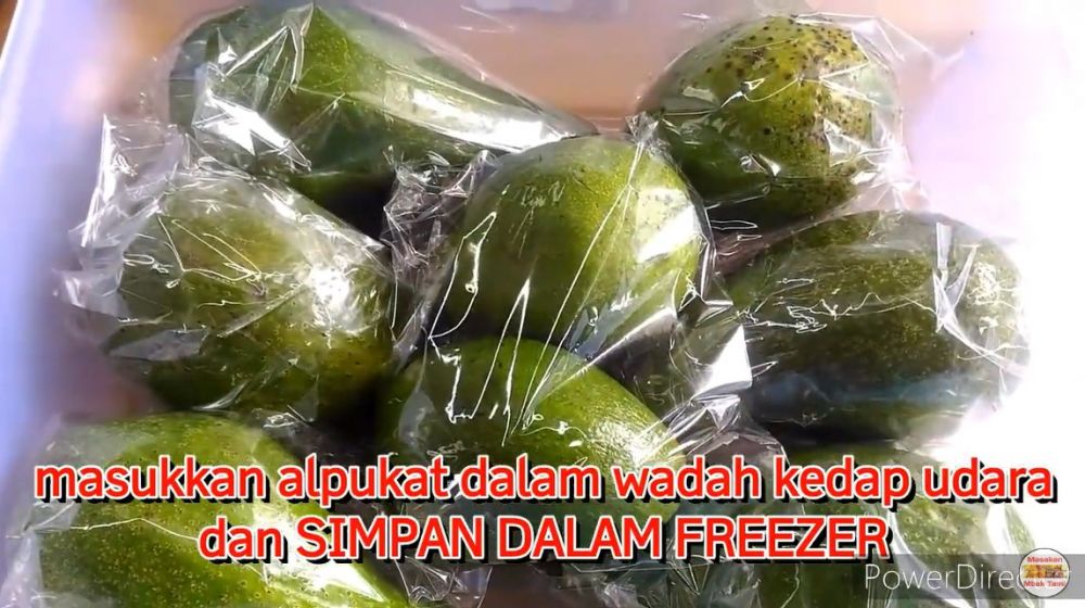 Cara mudah menyimpan buah alpukat yang sudah matang agar awet dan tak busuk sampai 6 bulan
