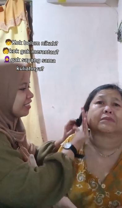 Momen wanita pilih fokus rawat ibu ketimbang kejar karier TikTok