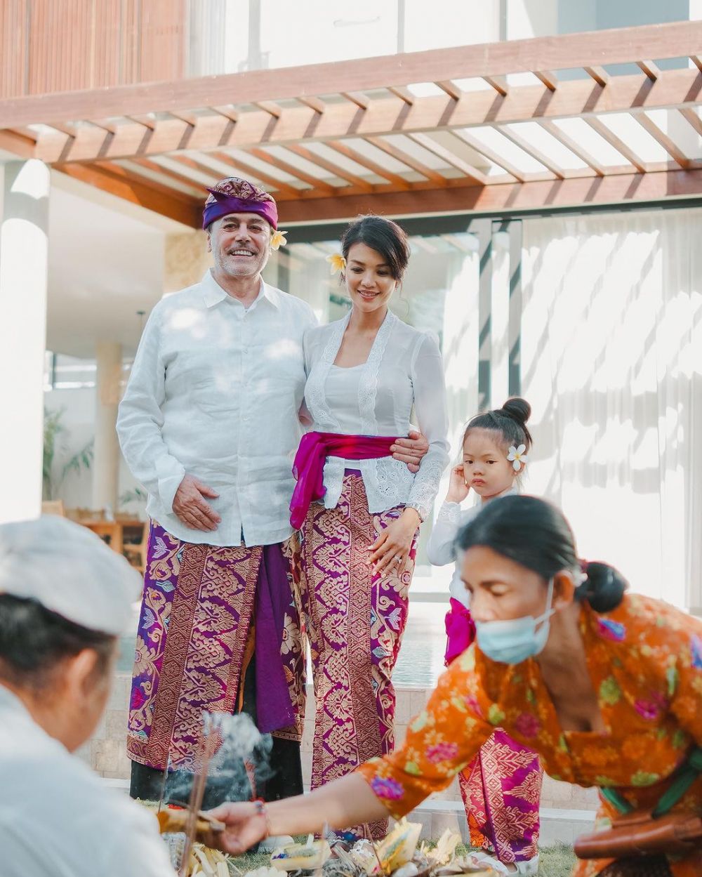 Momen kebersamaan Chef Farah Quinn dan keluarganya © 2023 brilio.net