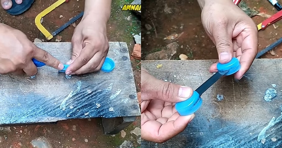 Masak jadi lebih cepat, begini cara unik bikin alat pengiris bawang dari tutup botol bekas