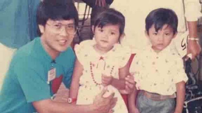 masa kecil seleb foto bareng idola © instagram