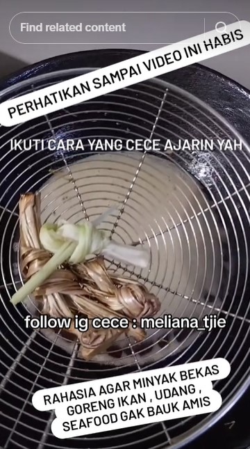Cara mengatasi minyak yang bau amis usai menggoreng ikan, cukup tambah 3 jenis rempah