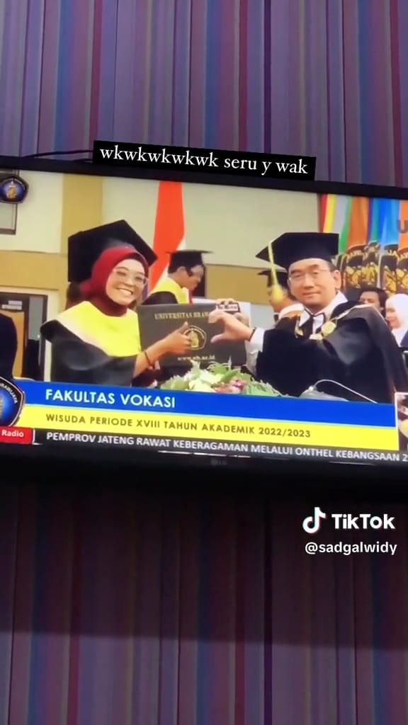 Rektor act of service © TikTok