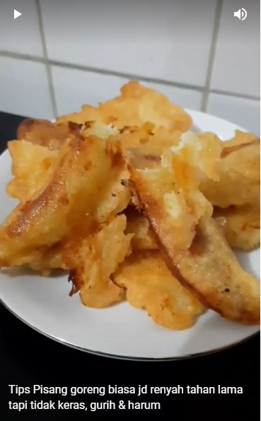 Modal tepung terigu, ini trik agar pisang goreng renyah tahan lama dan tak alot tanpa baking soda