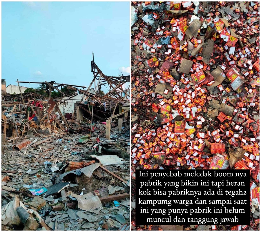 pabrik kembang api dekat rumah Jirayut meledak © 2023 brilio.net pabrik kembang api dekat rumah Jirayut meledak © 2023 brilio.net