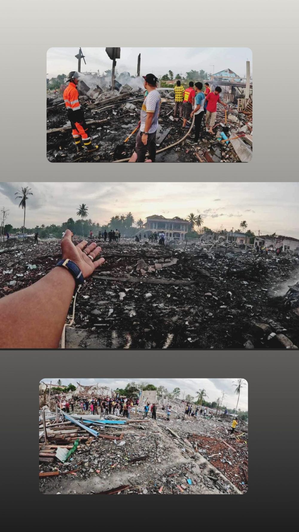 Cerita Jirayut pabrik kembang api dekat rumahnya meledak, hancurkan 300 rumah