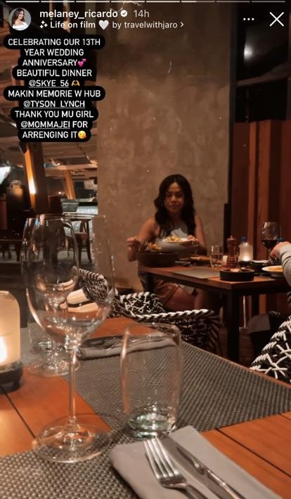 momen melaney ricardo dan suami rayakan anniversary pernikahan usai diisukan cerai © berbagai sumber momen melaney ricardo dan suami rayakan anniversary pernikahan usai diisukan cerai © berbagai sumber