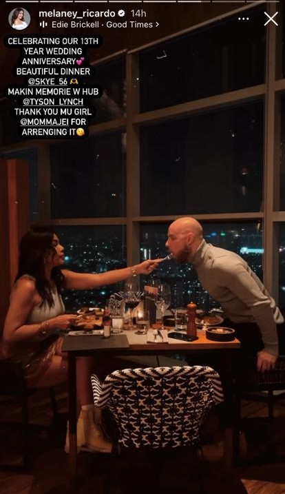 momen melaney ricardo dan suami rayakan anniversary pernikahan usai diisukan cerai © berbagai sumber