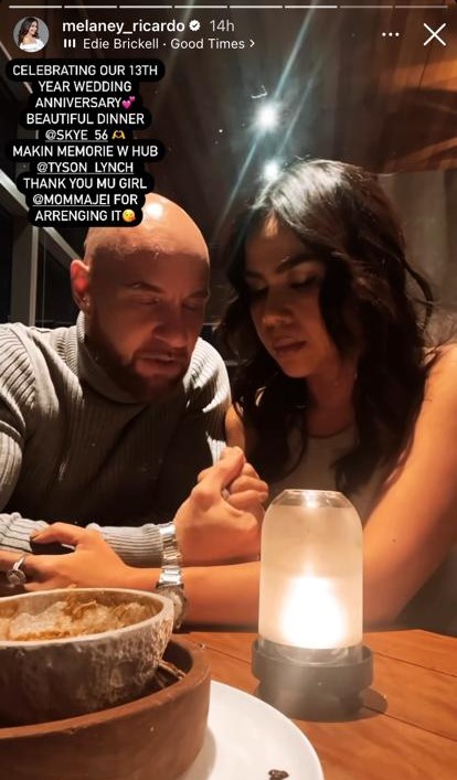 momen melaney ricardo dan suami rayakan anniversary pernikahan usai diisukan cerai © berbagai sumber