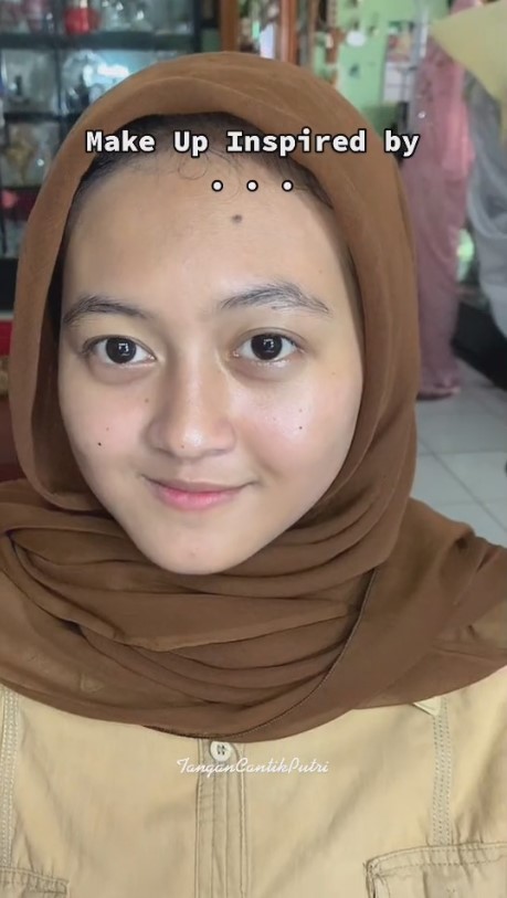 pengantin wajah tak simetris dirias MUA © 2023 brilio.net pengantin wajah tak simetris dirias MUA © 2023 brilio.net