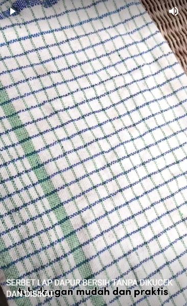 Cara praktis cuci lap dapur tanpa dikucek dan disikat, cukup pakai 3 bahan bisa ampuh basmi bau tengik