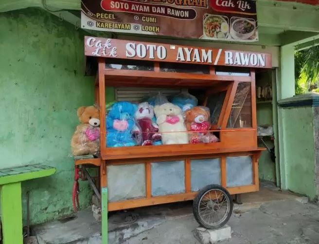 fitur nggak biasa di gerobak pedagang kaki lima Berbagai sumber