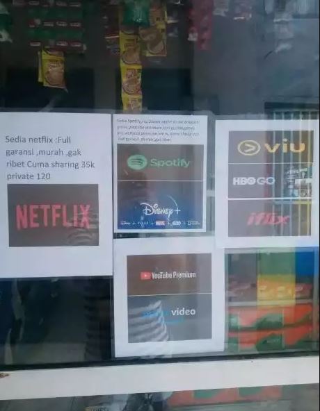 fitur nggak biasa di gerobak pedagang kaki lima Berbagai sumber