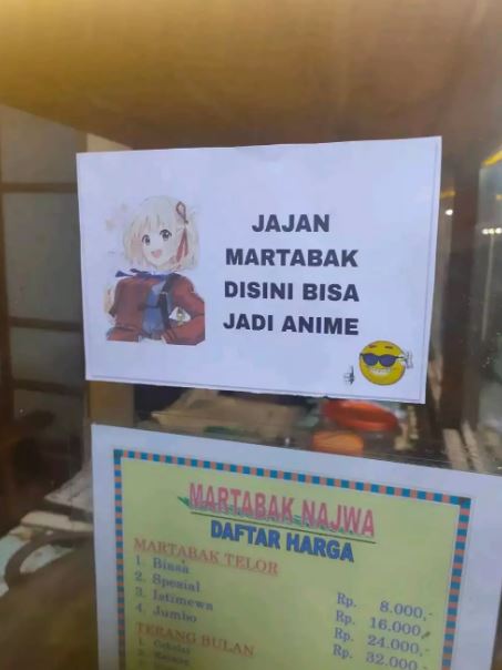 fitur nggak biasa di gerobak pedagang kaki lima Berbagai sumber