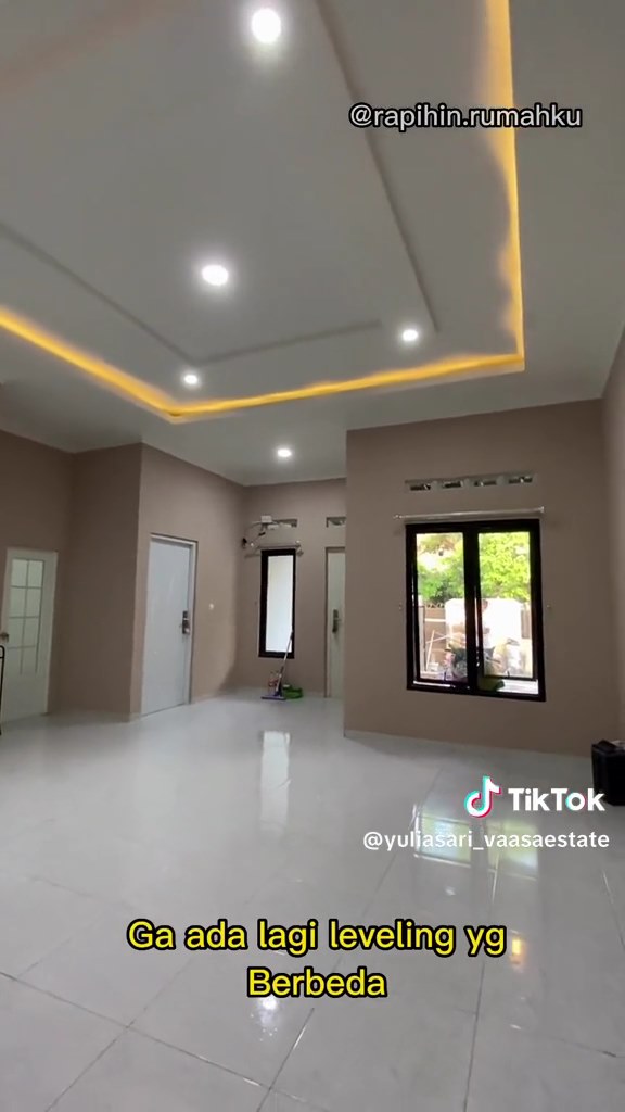 rumah jadul dirombak © TikTok