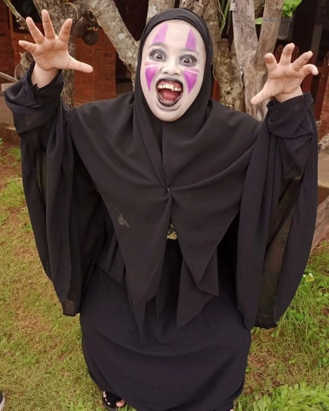 Kekeyi cosplay jadi karakter film © Instagram