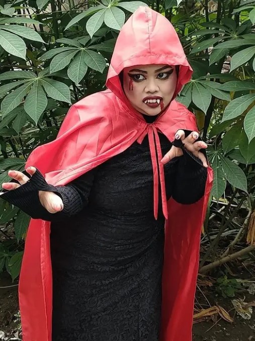 Kekeyi cosplay jadi karakter film © Instagram