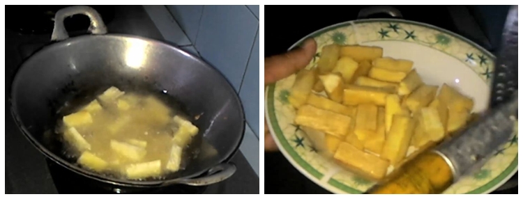 Bukan direbus atau digoreng dua kali, ini cara cepat membuat singkong goreng agar renyah dan merekah