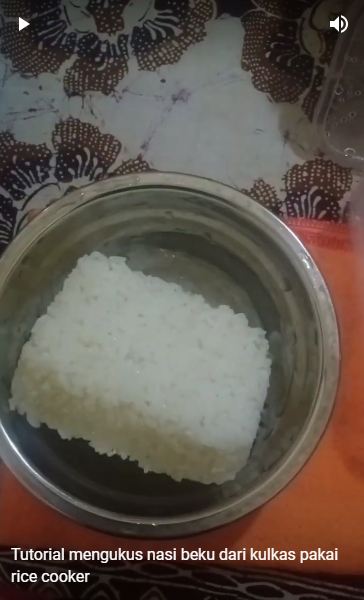Cara menghangatkan nasi beku tanpa microwave atau ditambah air, hasilnya pulen dan tak pera