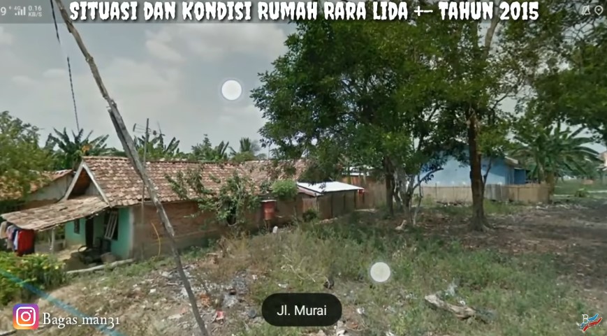 Gubuk reyot jebolan LIDA direnovasi © YouTube Gubuk reyot jebolan LIDA direnovasi © YouTube