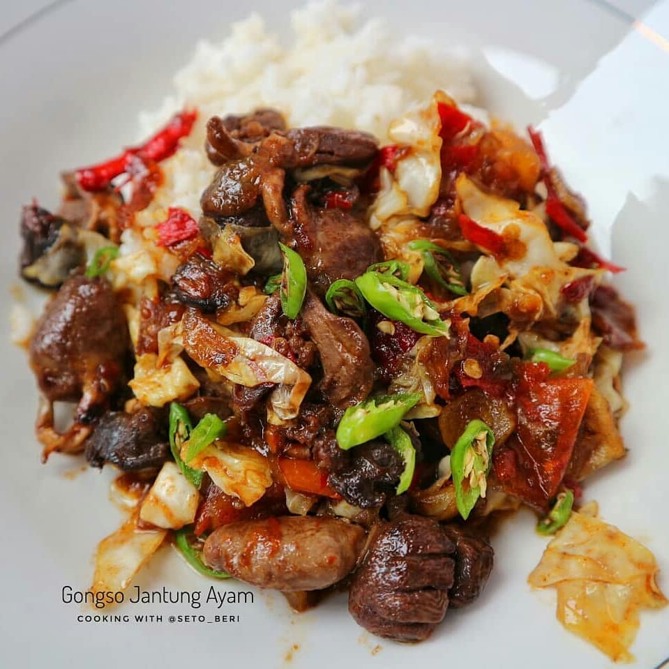 15 Resep olahan jantung ayam, enak, mudah dibuat, dan bikin nagih