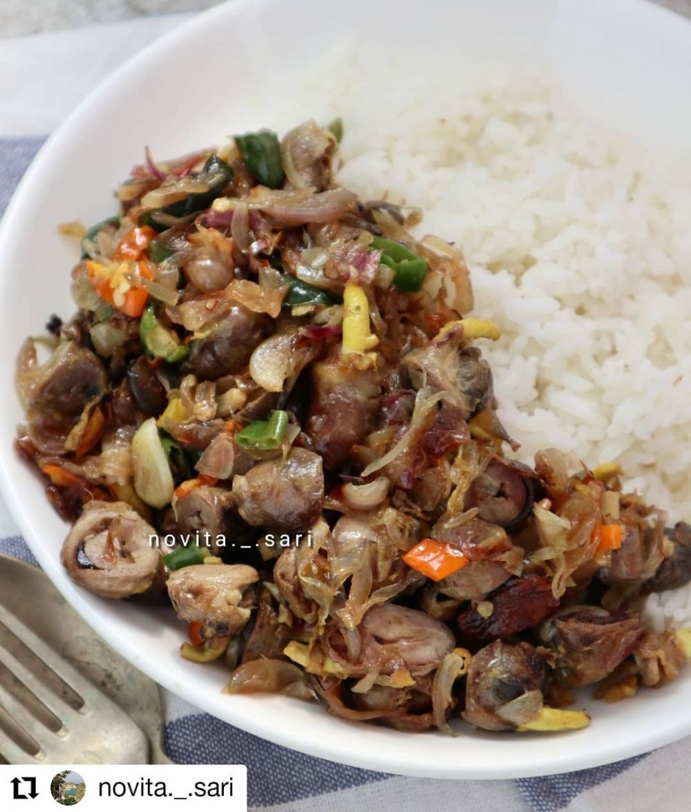 15 Resep olahan jantung ayam, enak, mudah dibuat, dan bikin nagih